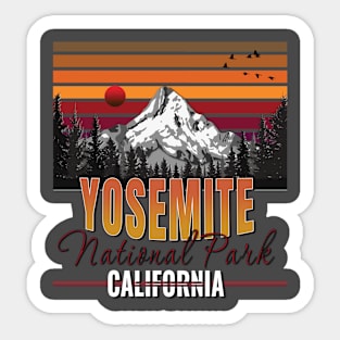 Yosemite National Park Sticker